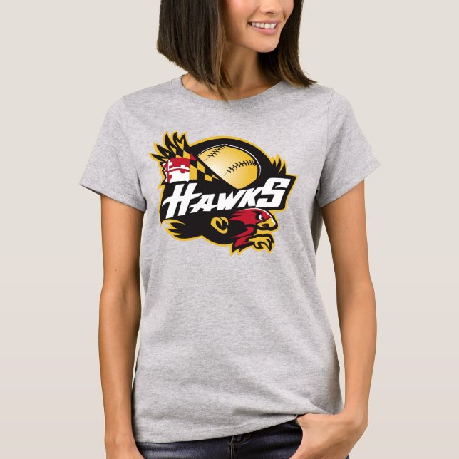 T-shirt ras du cou pour femmes (Devant)