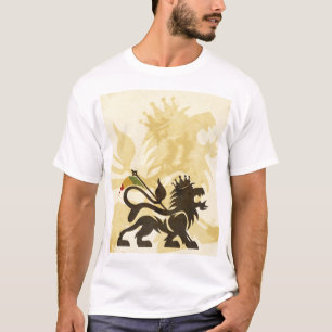 T-shirt Ras Lion Tan