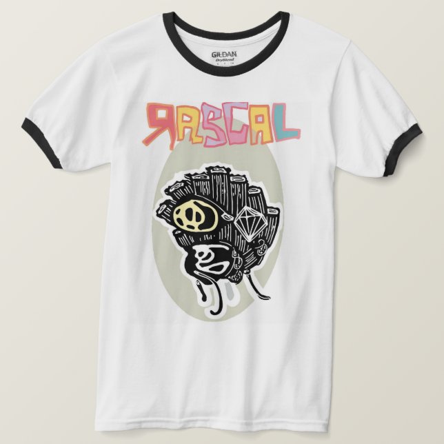 T-shirt Rascal à l'œil de diamant (Design devant)