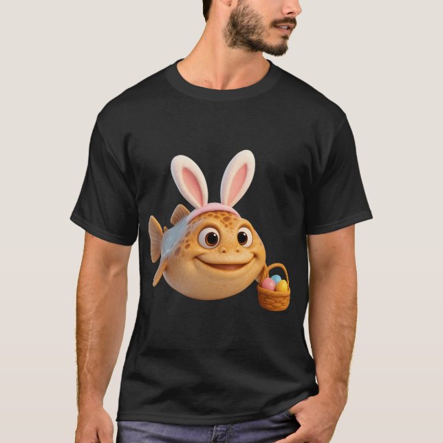 T-shirt Rascasse Pâques Poisson (Devant)