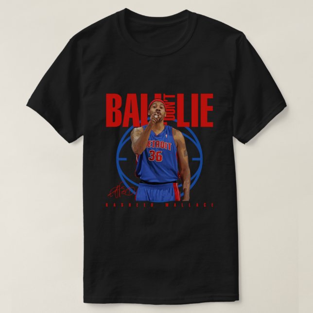 T-shirt Rasheed Wallace (Design devant)
