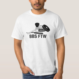 T-shirt Rasoir droit de BBS FTW - pièce en t légère