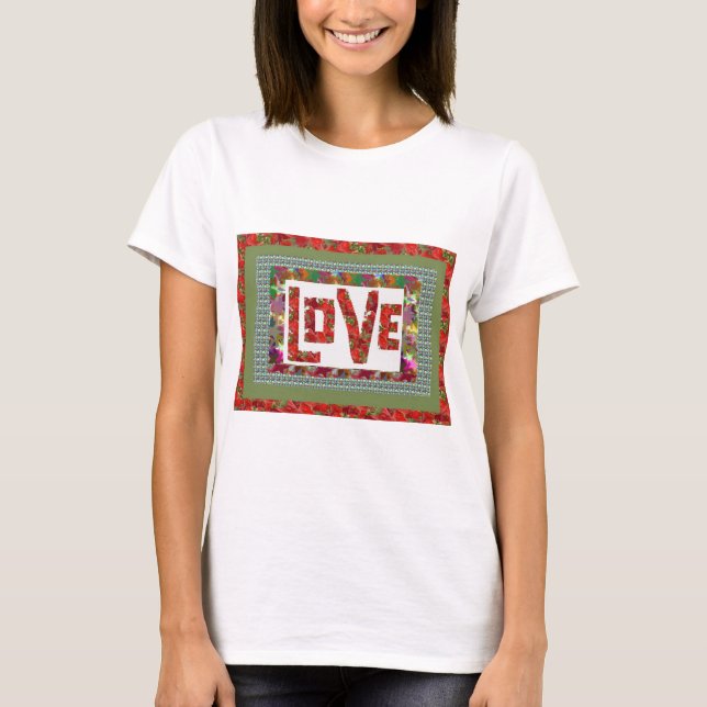 T-shirt RASPBERRY Love : Idéal Cadeau Romantique (Devant)