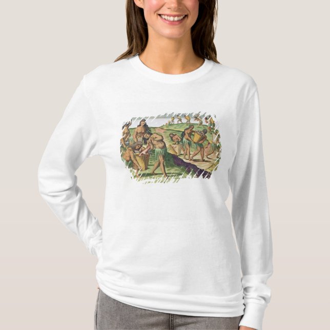 T-shirt Rassemblement de la nourriture pour l'entrepôt (Devant)