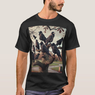 T-shirt Rassemblement des corbeaux mystiques - Inspiré par