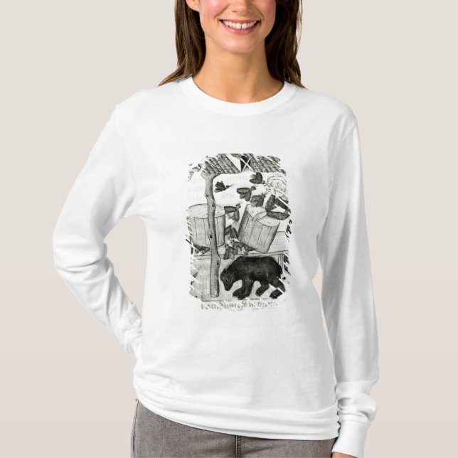 T-shirt Rassemblement du miel (Devant)