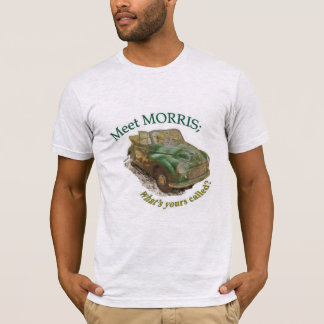 T-shirt Rassemblement Morris ; la voiture de tourisme