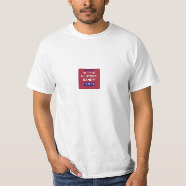 T-shirt Rassemblement pour reconstituer la santé d'esprit (Devant)