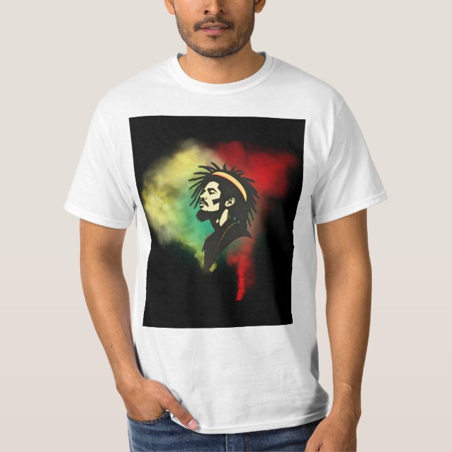 T-shirt #rasta est loveT-shirt (Devant)