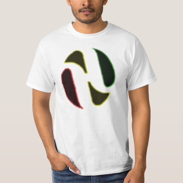 T-shirt Rasta foncé (Devant)