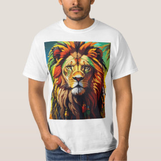 T-shirt Rasta Lion