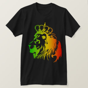 T-shirt Rasta - Lion conquérant de Juda