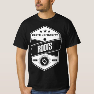 T-shirt Rasta Université Racines Good Vibes Reggae