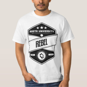 T-shirt Rasta Université Rebel Good Vibes Reggae