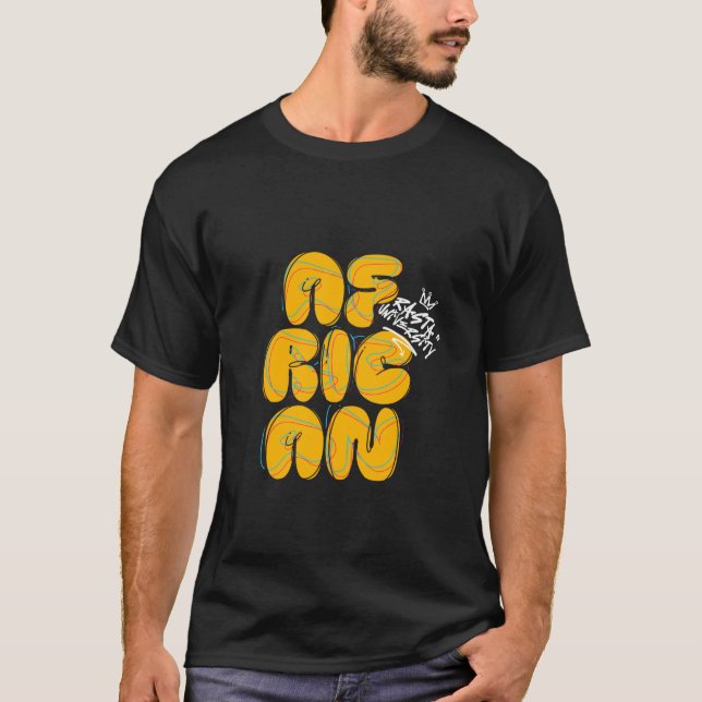 T-shirt Rasta University African Graffiti Style Reggae (Devant)