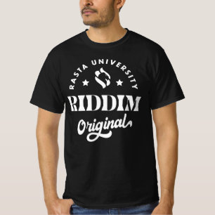 T-shirt Rasta University Riddim Original Reggae
