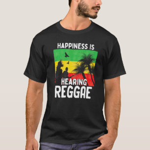 T-shirt Rastafari Caraïbes Rasta Reggae Musique Aimer Jama