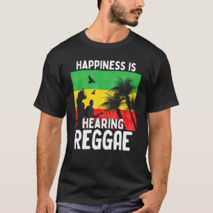 T-shirt Rastafari Caraïbes Rasta Reggae Musique Aimer Jama