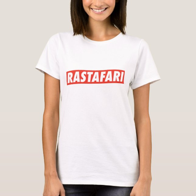 T-shirt Rastafari - Jah Army - Amour béni - Chemise Reine (Devant)