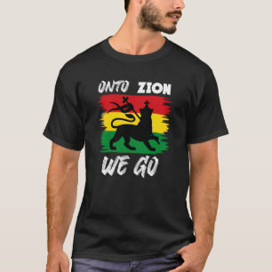 T-shirt Rastafari Tête Lion Jamaïque Souvenir Rasta Roots