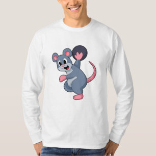 T-shirt Rat à Bowling avec Bowling boule
