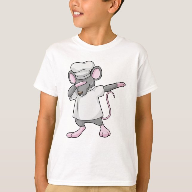 T-shirt Rat as Cook à Hip hop Dance Dab (Devant)