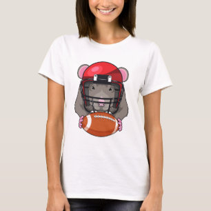 T-shirt Rat au football