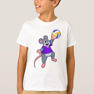 T-shirt Rat au Volleyball Sports