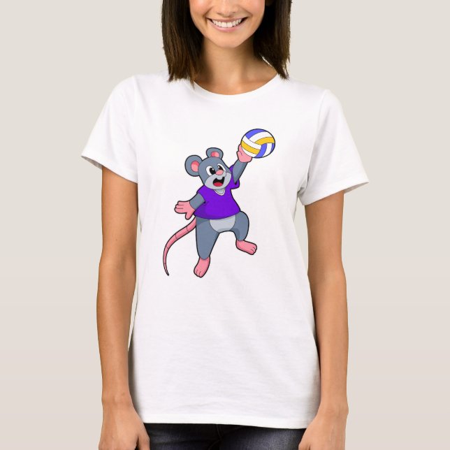 T-shirt Rat au Volleyball Sports (Devant)