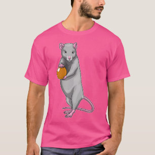 T-shirt Rat Bowling Boule de Bowling Sports