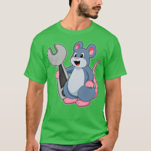 T-shirt Rat comme mécanique avec clé