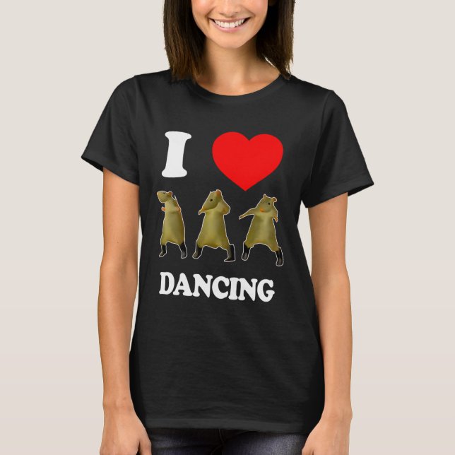 T-shirt Rat Dance Mème 2025 Funny Trendy #ratdance 2 (Devant)