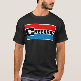 T-shirt Rat de Creek La société CreekRat Co. Logo de l