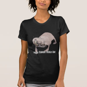 T-shirt Rat de taupe heureux de Nekid