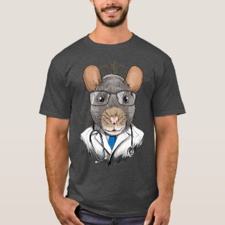T-shirt Rat Doctor Vet Veterinarian Animal Lover 1