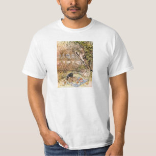 T-shirt Rat Et Mole Pique-Nique - Arthur Rackham