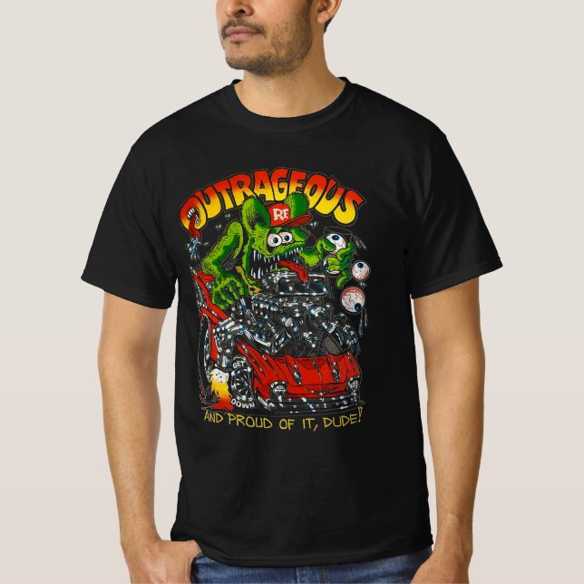 T-shirt Rat fink (Devant)
