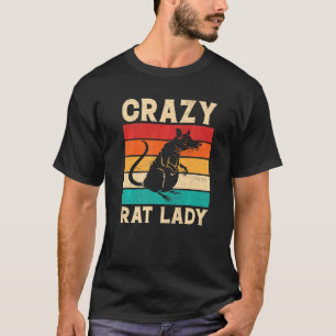 T-shirt Rat fou Lady Houserat Rat