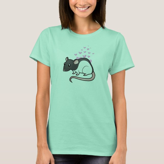 T-shirt Rat Love (Devant)