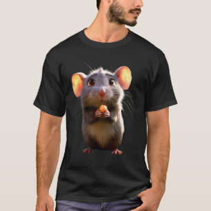 T-shirt Rat Mignon Souris Rongeurs Souris Nain Petits Rats