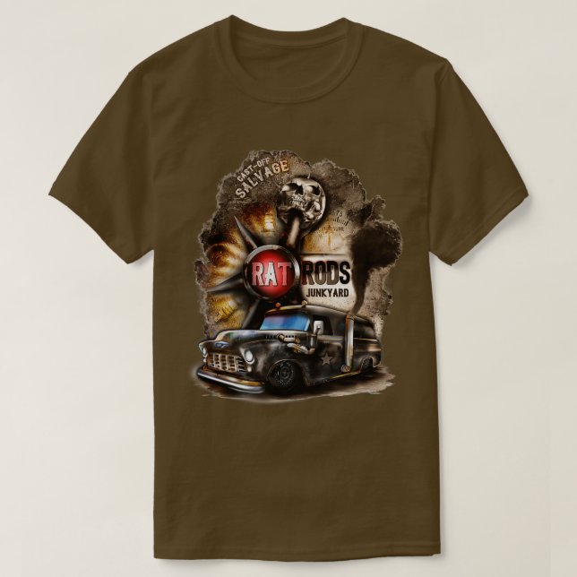 T-shirt Rat Rod CastOff (Design devant)