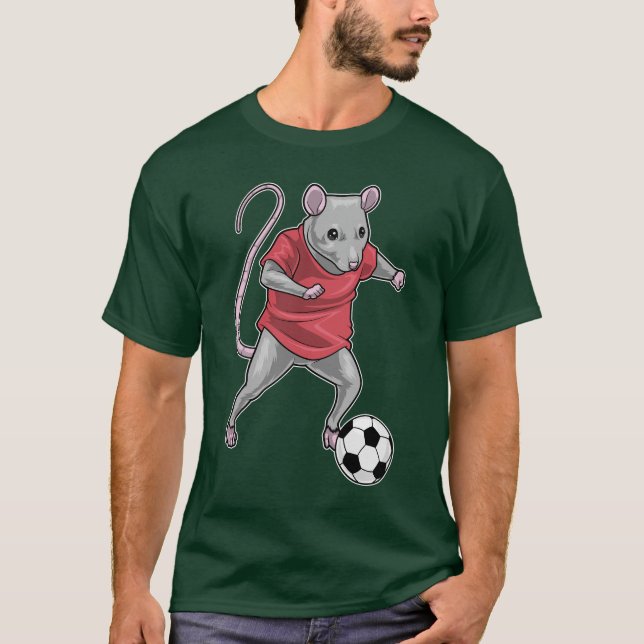 T-shirt Rat Soccer (Devant)