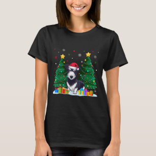 T-shirt Rat Terrier Amoureux de les chiens Santa Hat Ugly