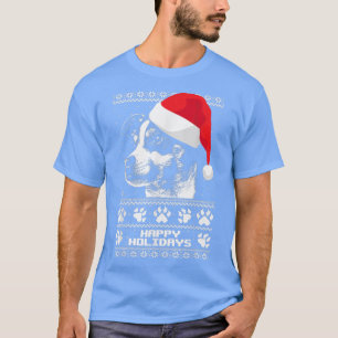 T-shirt Rat Terrier Cute Joyeuses Fêtes Noël