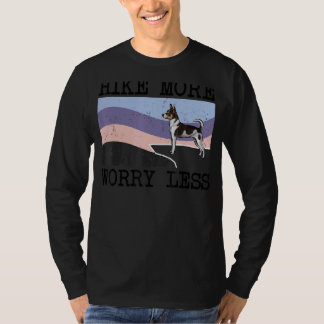 T-shirt Rat Terrier Randonnée Plus Inquiète Moins Graphiqu