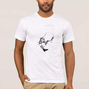 T-shirt Rat volant la jambe - tous les
