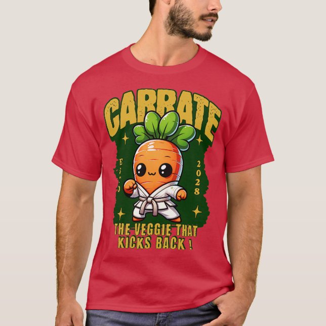 T-shirt rate The veggie that kicks back (Devant)