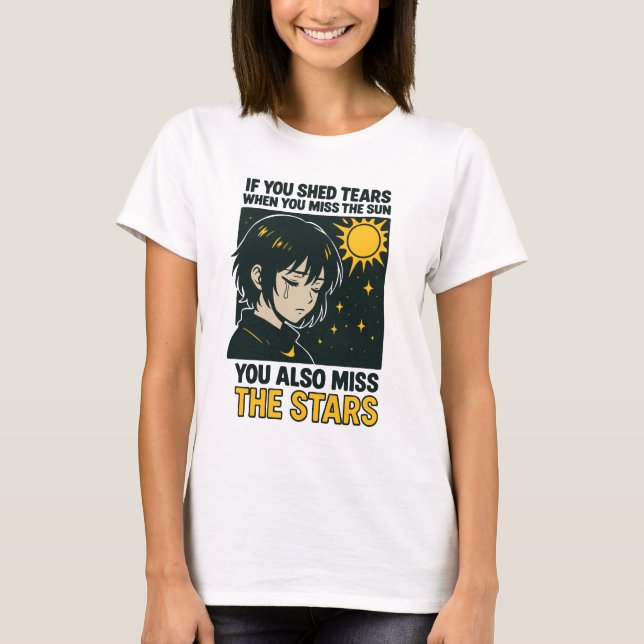 T-shirt Rater les étoiles (Devant)