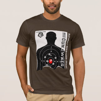 T-shirt Rational Registered and Ready Gun Owner