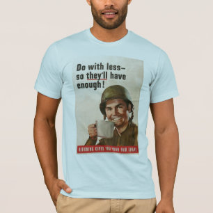 T-shirt Rationnement de la deuxième guerre mondiale